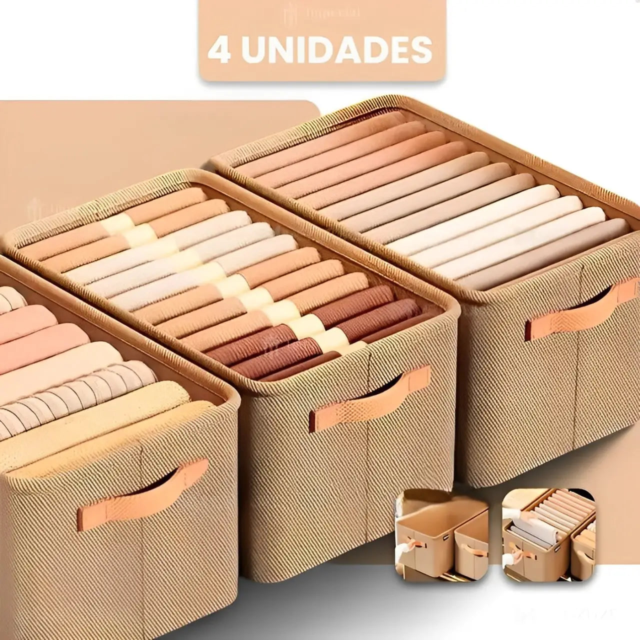 Organizador de roupas, cesto dobrável, organizador de roupas dobrável, cesto organizador de roupas compacto, organizador de roupas para guarda-roupa, cesto organizador para otimização de espaço