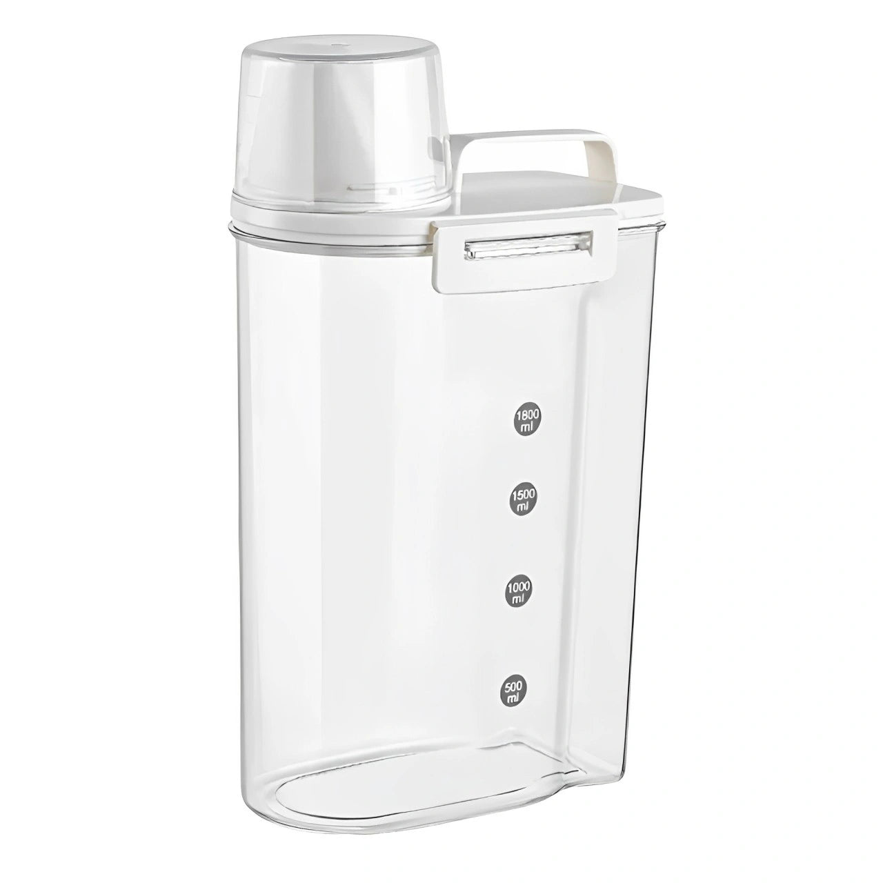 Pote Hermético, Dispenser Condimentos, Porta Mantimentos Vedado, Organizador de Cozinha, Pote Hermético com Vedação em Silicone para Mantimentos, Dispenser de Condimentos Transparente e Livre de BPA