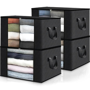 organizador de edredons, organizador de roupas, caixa organizadora para guarda-roupa, organizador de cama box, armazenamento de edredons compacto, solução para guardar roupas de cama