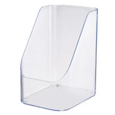Organizador de espaço, armazenamento prático, organizador para casa, otimização de ambiente pequeno, organizador de mantimentos transparente, solução de armazenamento para escritório e cozinha